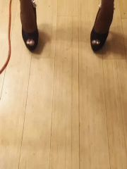 body paint on ebony lady