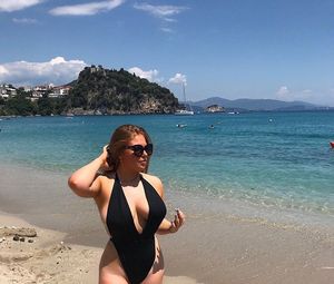 Sexy teen on the beach