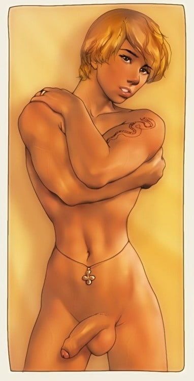 Gorgeous twink art