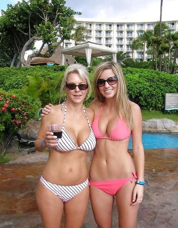 Mom and daughter on vacation