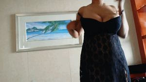 sensual latin milf stripping