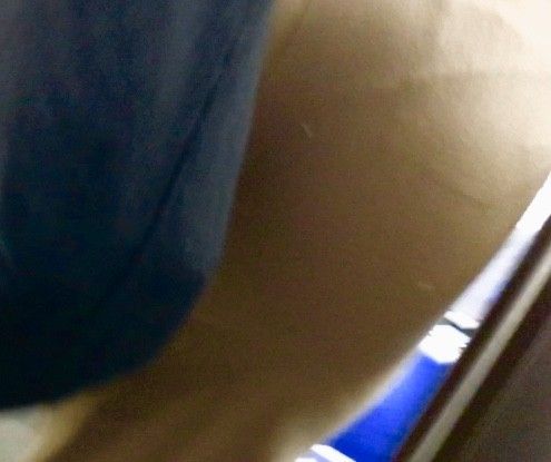 Working chick with Amazing ass & visible panty line