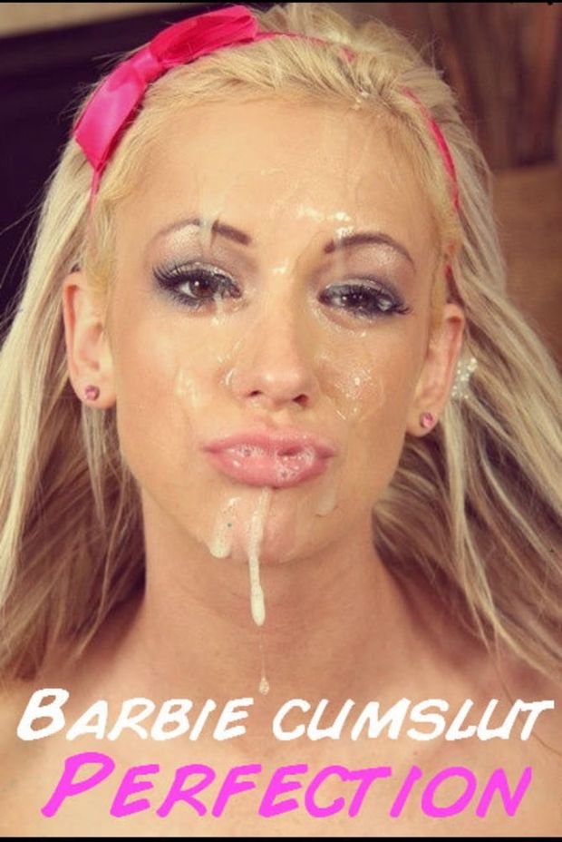 Blonde Barbie Cumslut Sissy Caption