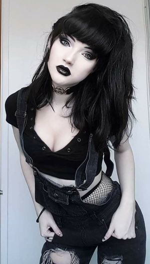 Gorgeous goth