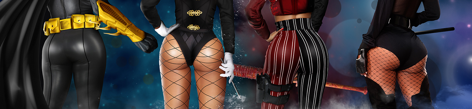 DC Butts II by CursedMadara