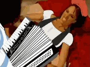 Jammin' on that Accordian hard!