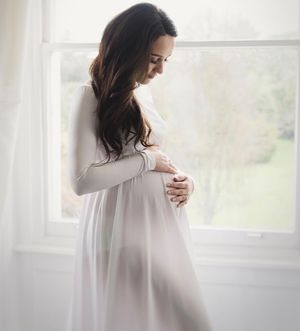 The glow of pending motherhood.....