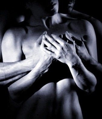 Man Holding Woman