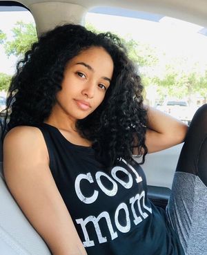 Good looking ebony lady