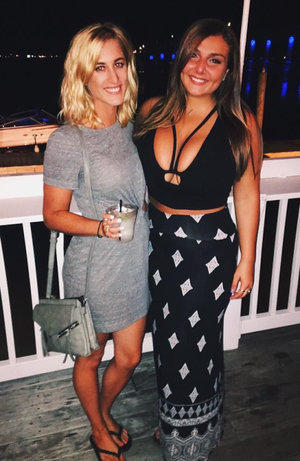 Two friends going out for the night looking for cocks
