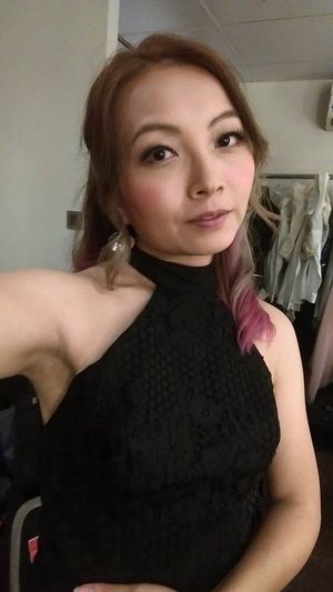 Asian slut get cum tribute