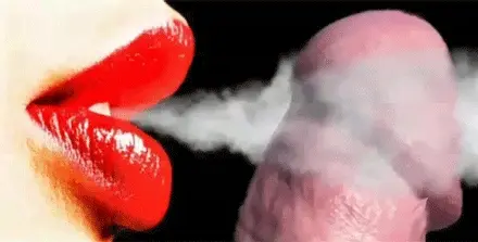 smoking cumshot