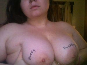 Owned BBW Fuck Pigs Should Be Marked with Owners Name