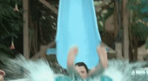 water slide oops