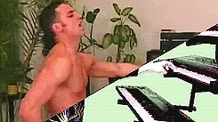 Hitting that key!