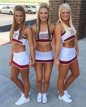 Beautiful Florida State Cheerleaders