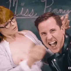 Saboreando jugosas tetas