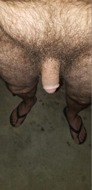 Standing naked on my porch