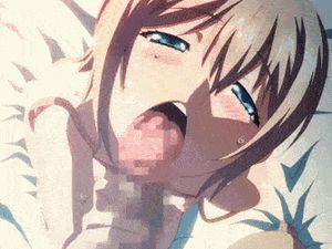 anime realistic cumshot