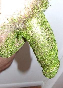 Glitter cock!