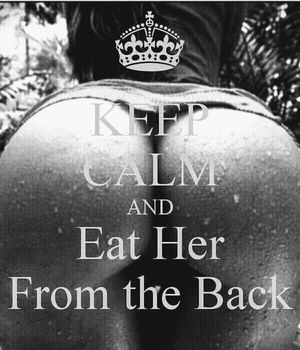 And give my ass a good smack as you pull my cheeks apart