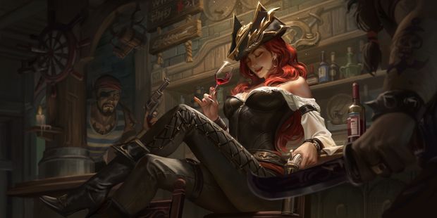 The pirate queen.