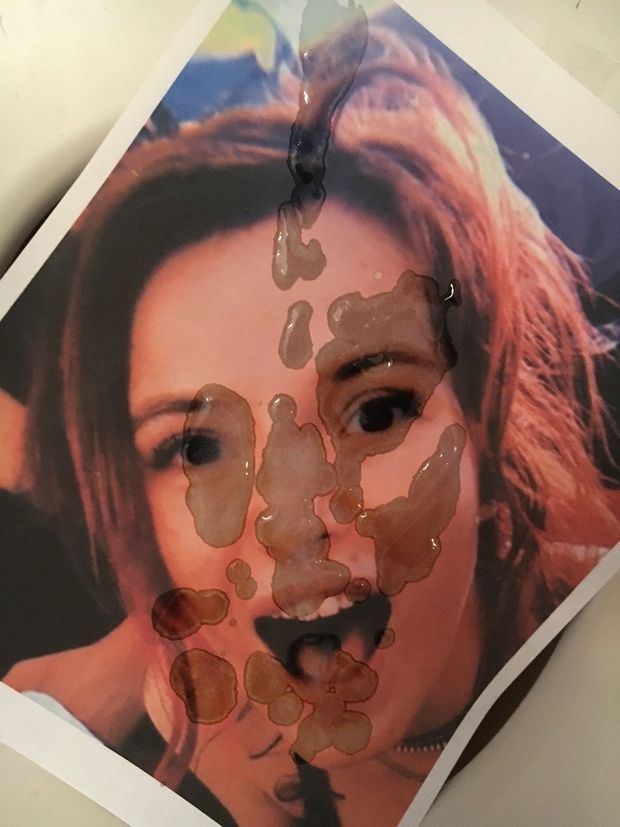 Bella loves being covered in cum