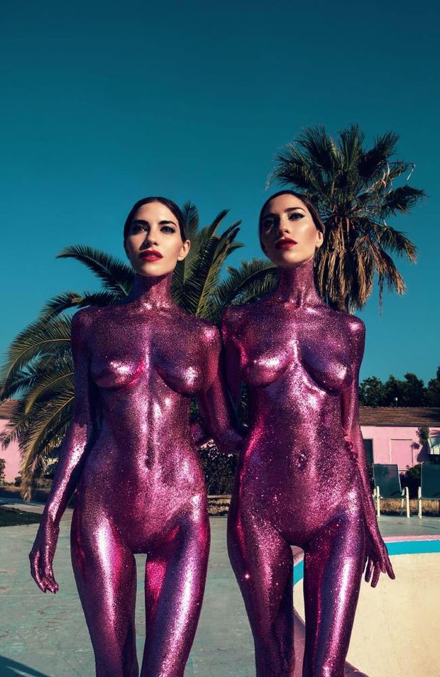 painted twins
