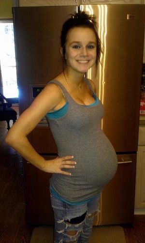 pregnant teen