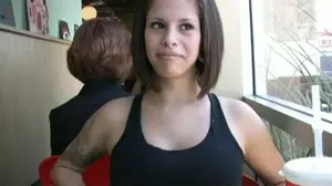 big tits public flash