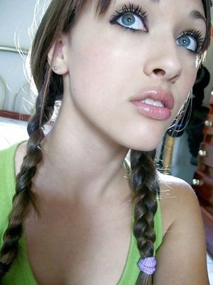 Blue eyes...........