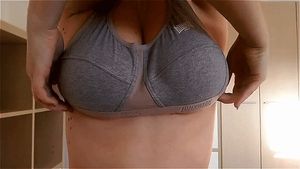 Beautiful Natural Bouncing Boobs
