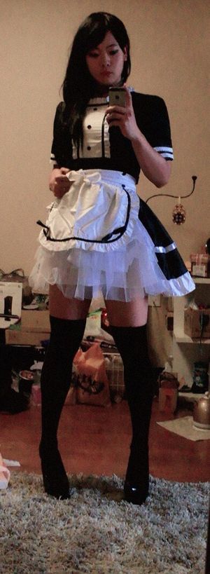 Your cock is big and dirty let me clean it for you