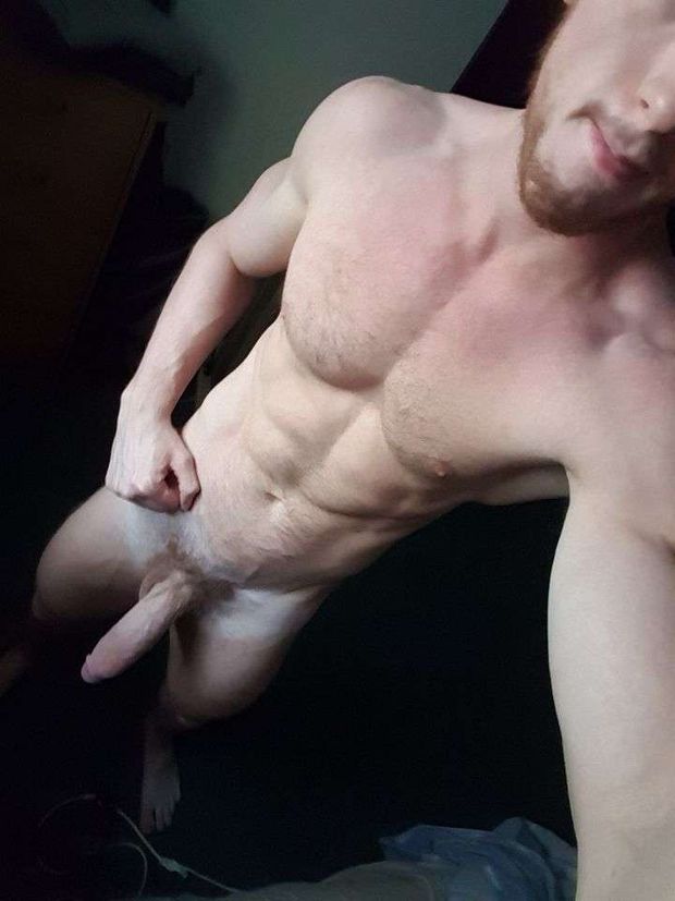 Sexy buff make with hard cock