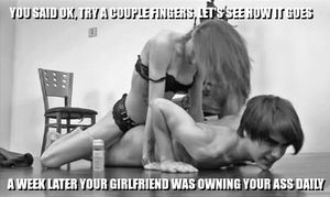 She wanted you to know what its like for a change