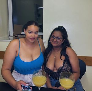 Big Tit Bekki and her massive tit friend