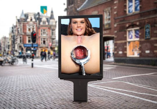 new form of public advertising