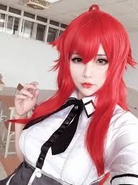 Rias Gremory sexy cosplay