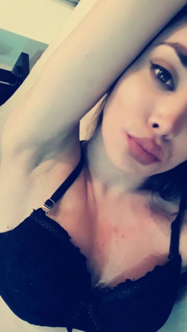 Amazing shemale teen selfie
