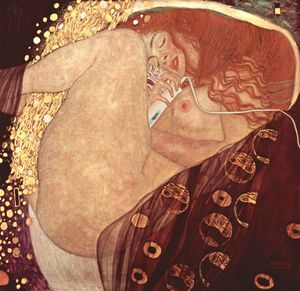 Danae with Magic Wand by Gustav Klimt