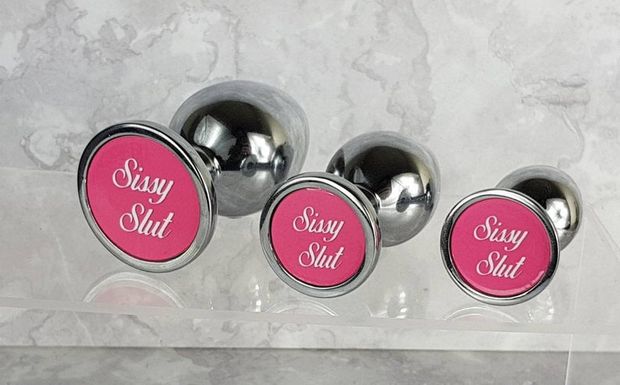 stainless steel anal sex toy butt plug