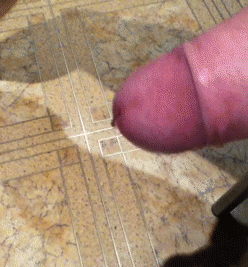 oozing precum