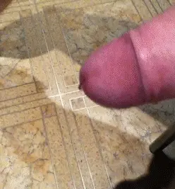 oozing precum
