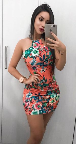 Figure hugging dress