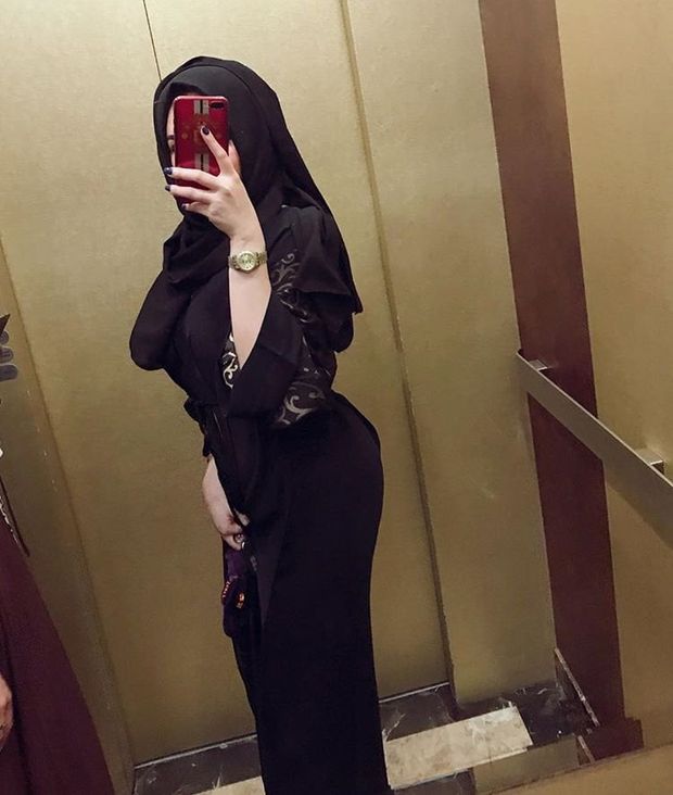 covering up in this hot abaya doesn't help you muslim whore it shows all your goodies