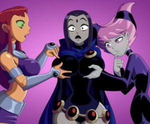 Starfire + Raven + Jinx