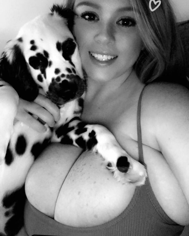Bigger than her head