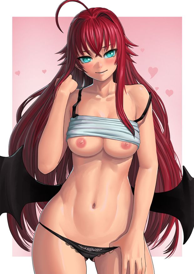 rias gremory (high shool dxd) drawn by lasterk