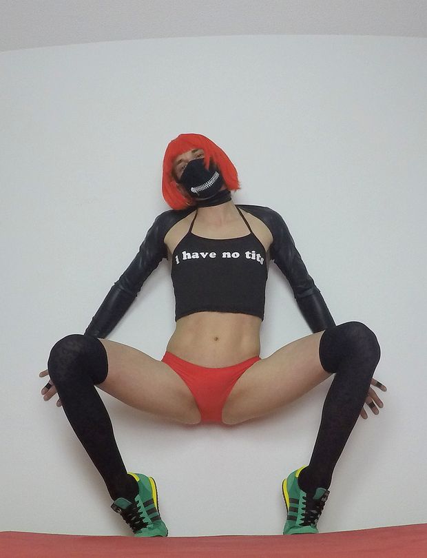 sporty crossdresser