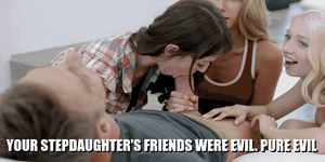 Your stepdaughter did it like a pro